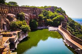 Gaumukh Reservoir inside Chittorgarh Fort – Sacred water site