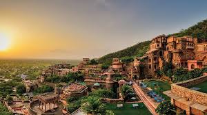 Neemrana Fort Palace heritage hotel in Rajasthan