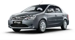 Toyota Etios sedan for long rides with extra comfort and luggage space